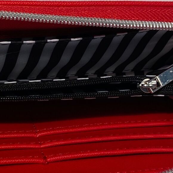 1363 Marc Tetro Westie Red Zippered Clutch Wallet NWT - Picture 5 of 11